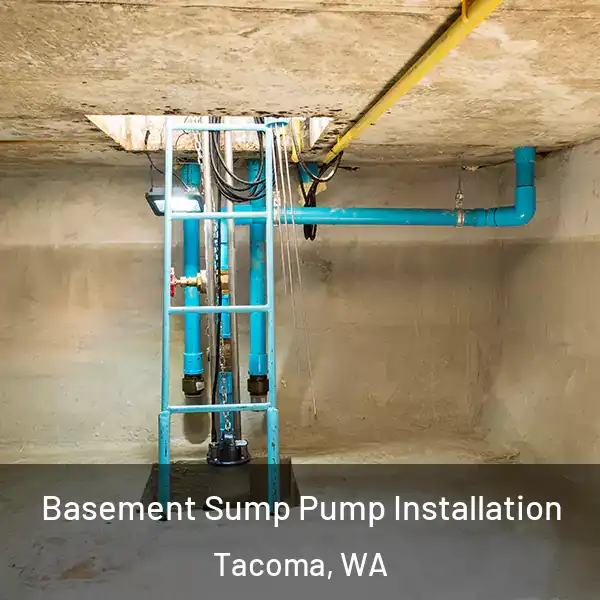  Basement Sump Pump Installation Tacoma, WA