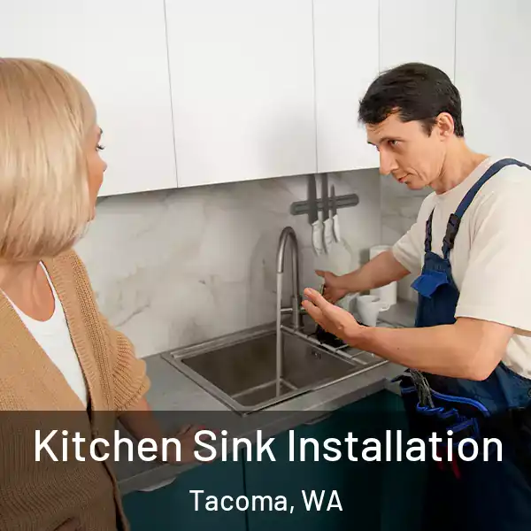  Kitchen Sink Installation Tacoma, WA